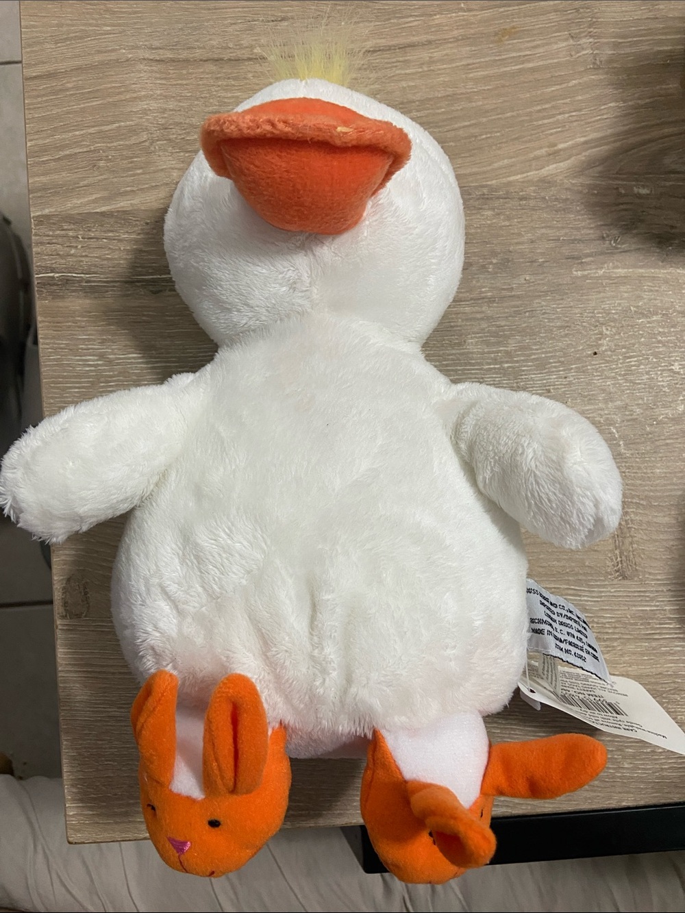 Vintage Y2K Animal Junction White Duck Plush Toy